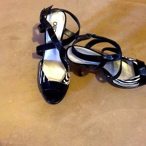 Zebra Print Sandals